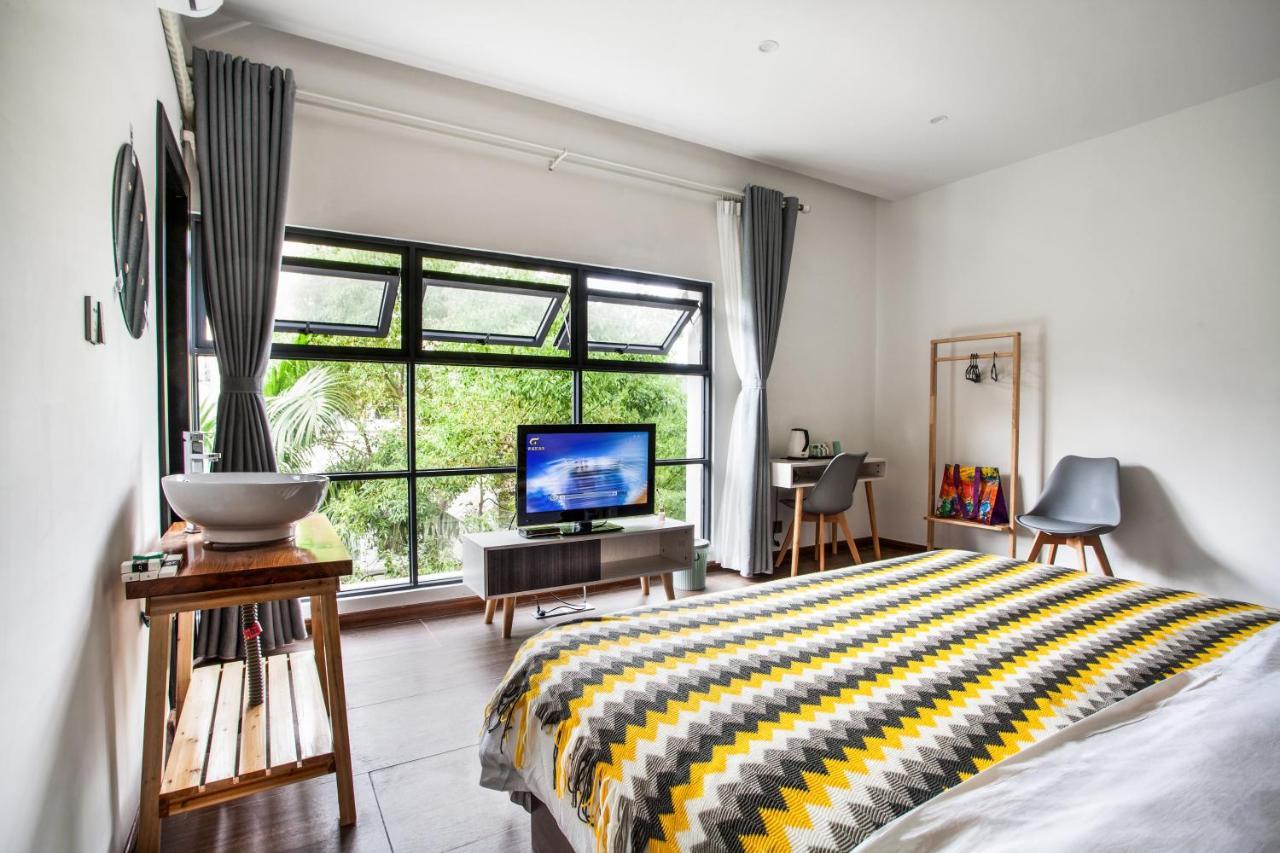 Beihai Silver Beach Yintai Time Seaview Villa Hotel Bagian luar foto