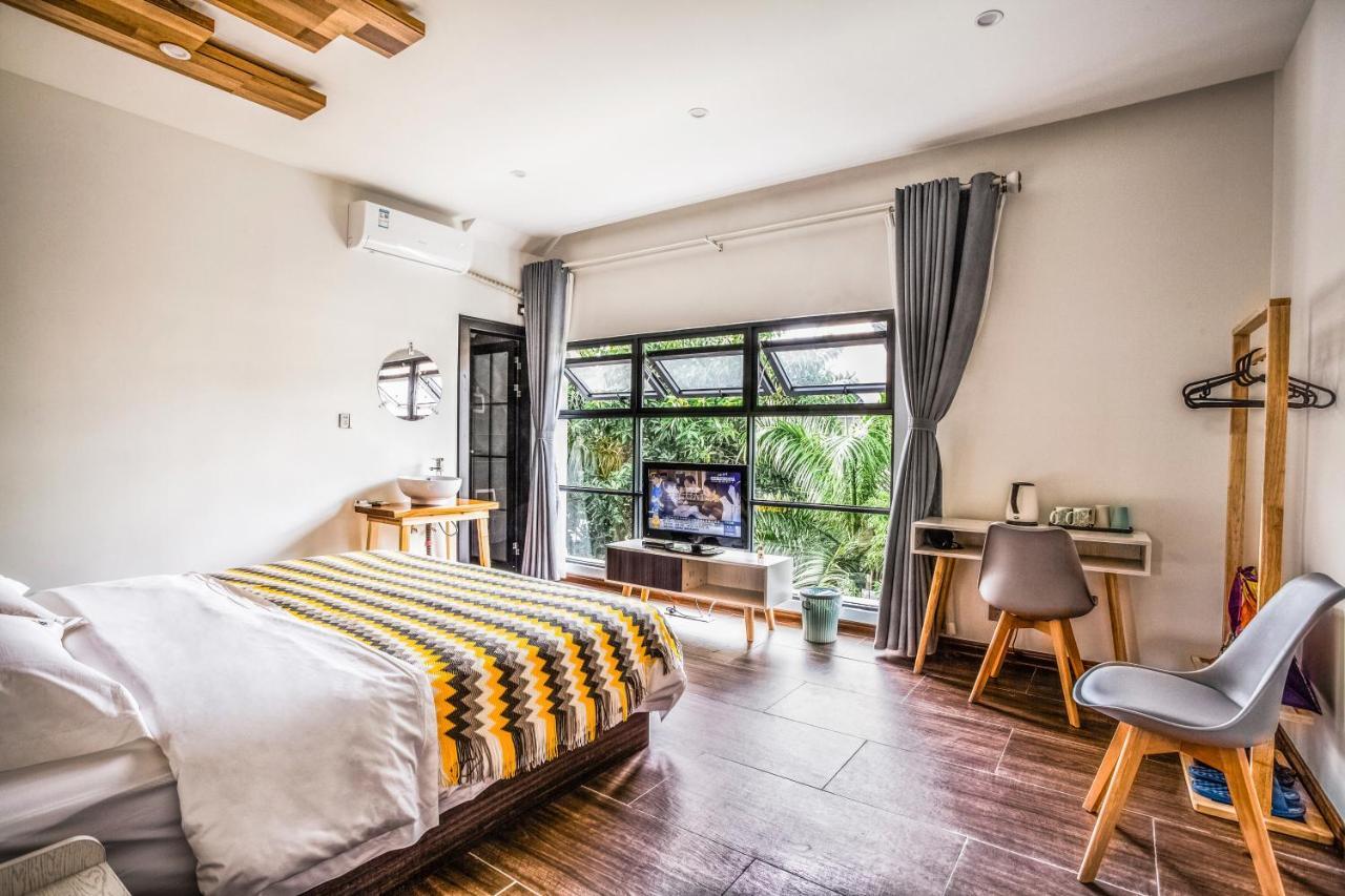 Beihai Silver Beach Yintai Time Seaview Villa Hotel Bagian luar foto