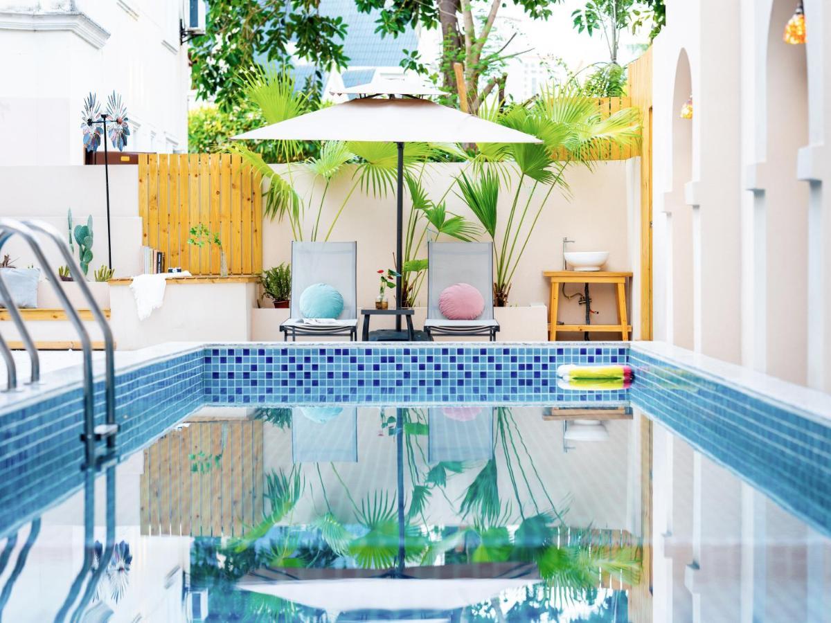 Beihai Silver Beach Yintai Time Seaview Villa Hotel Bagian luar foto