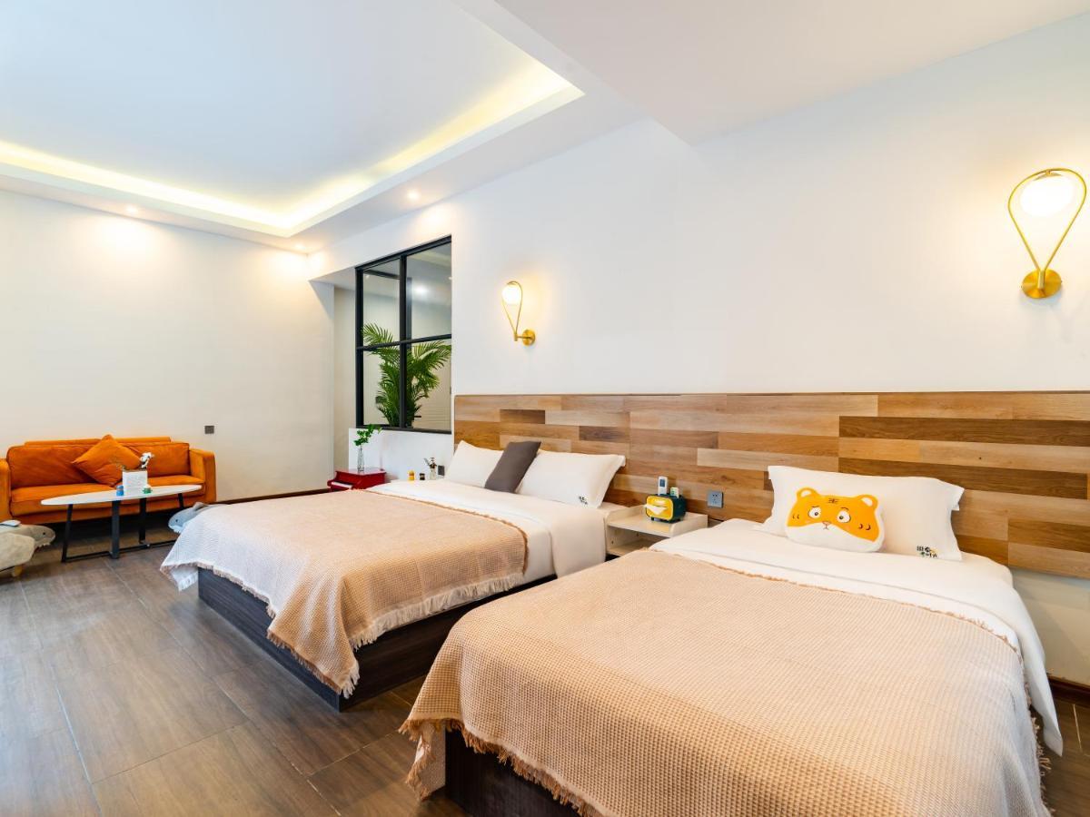 Beihai Silver Beach Yintai Time Seaview Villa Hotel Bagian luar foto