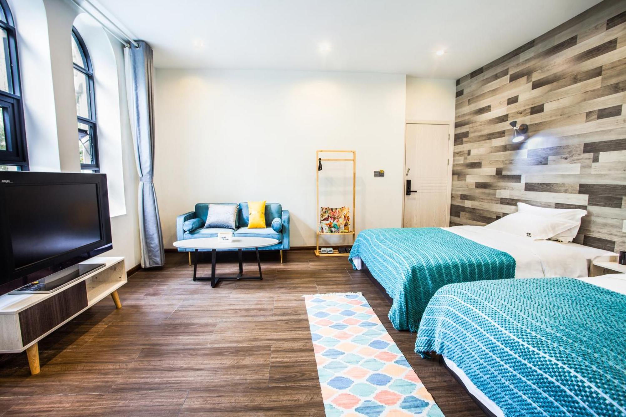 Beihai Silver Beach Yintai Time Seaview Villa Hotel Bagian luar foto